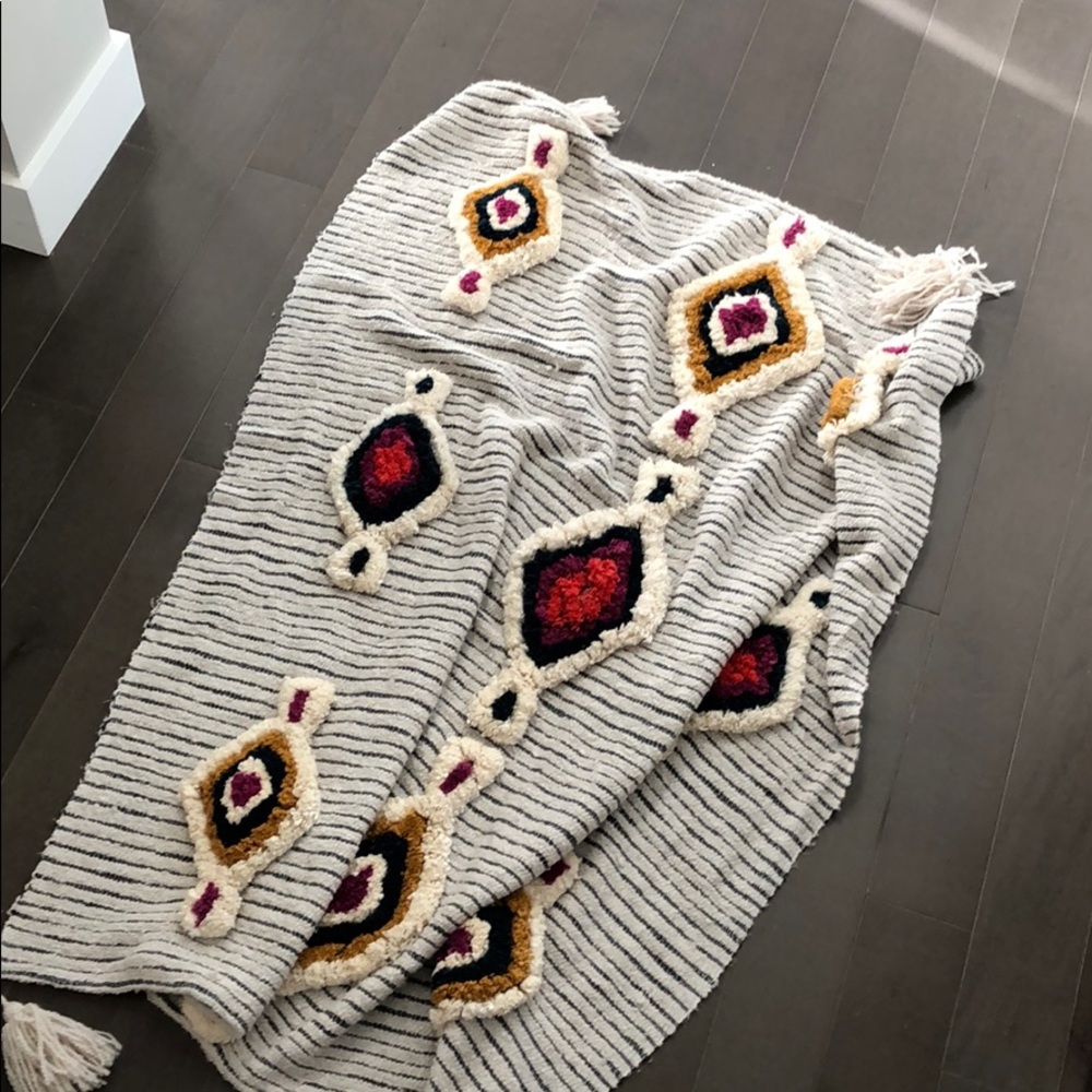 Anthropologie throw